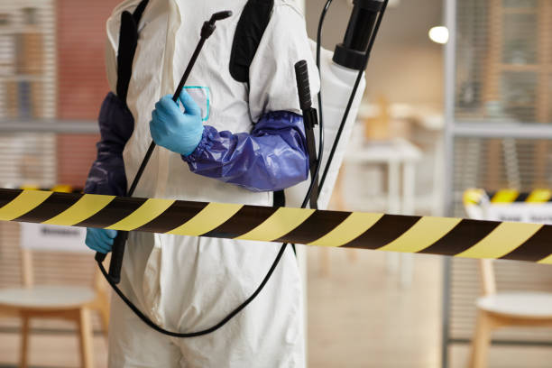 Professional Biohazard technician working in Inman, SC
